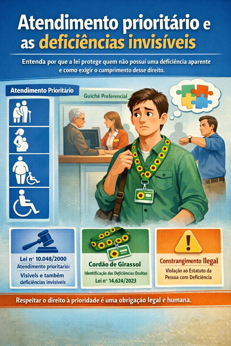 Atendimento prioritário por lei: o risco de ignorar quem tem direito além de idosos e gestantes