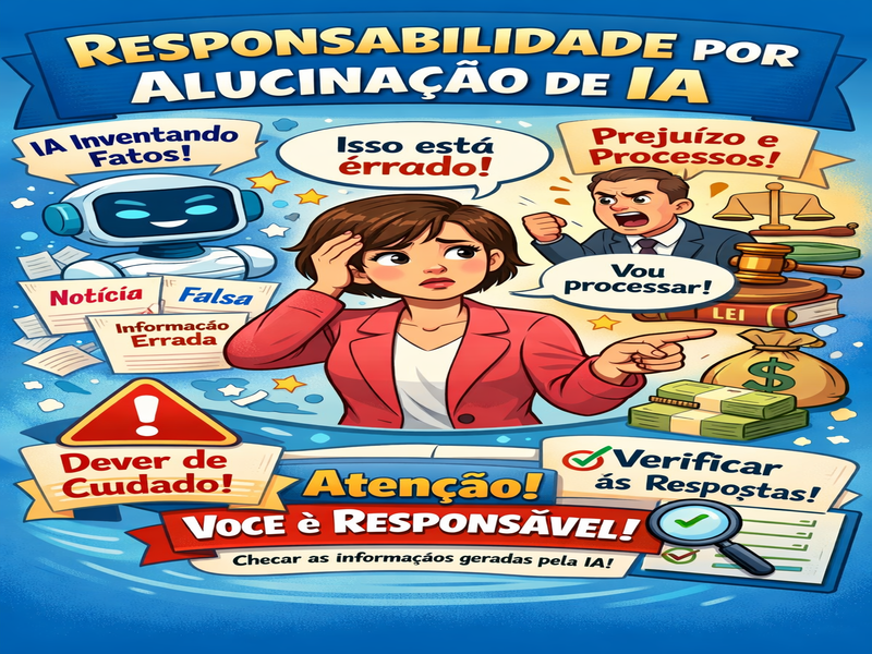 Responsabilidade por alucinação de IA