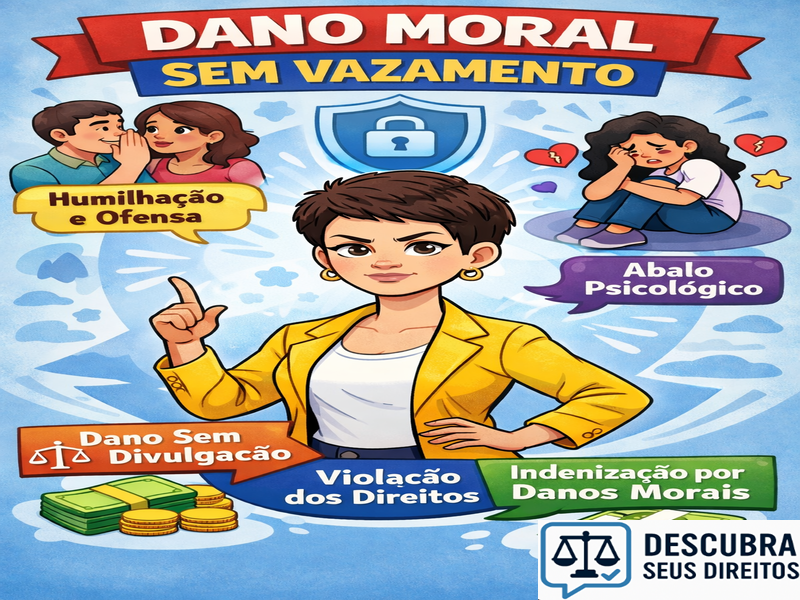 Dano moral sem vazamento