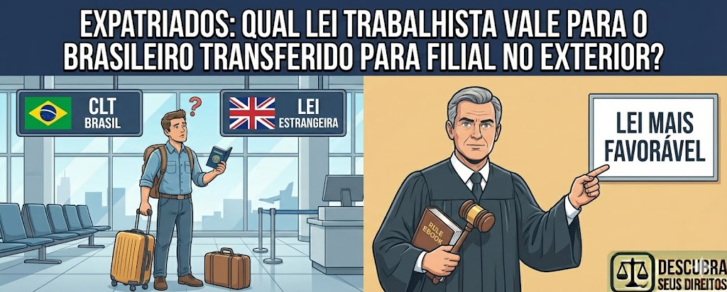 Expatriados: qual lei trabalhista vale para o brasileiro transferido para filial no exterior?