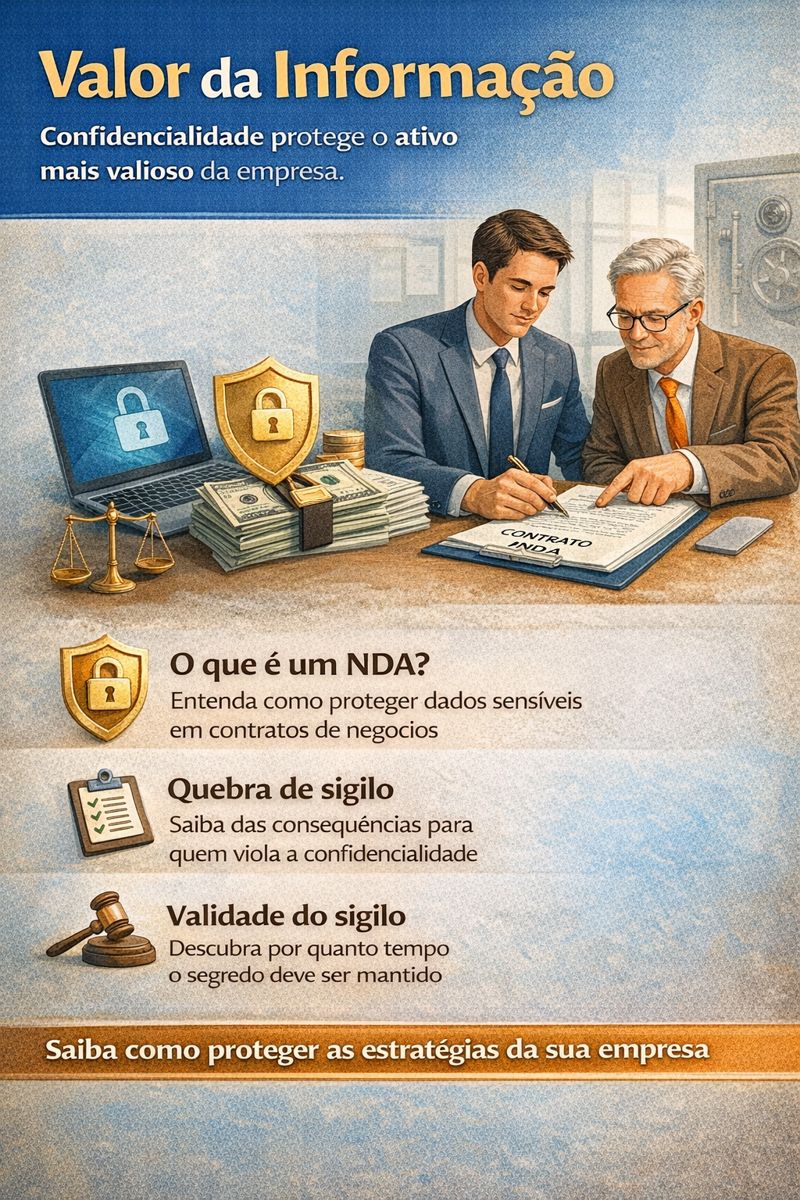 A proteção do segredo de negócio via Cláusula de Confidencialidade