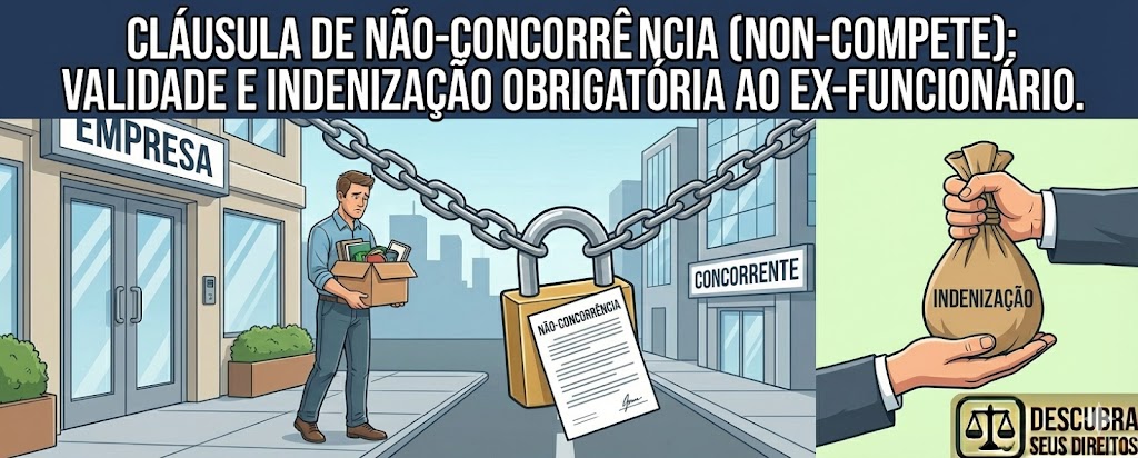 Cláusula de Não-Concorrência (Non-Compete): validade e indenização obrigatória ao ex-empregado