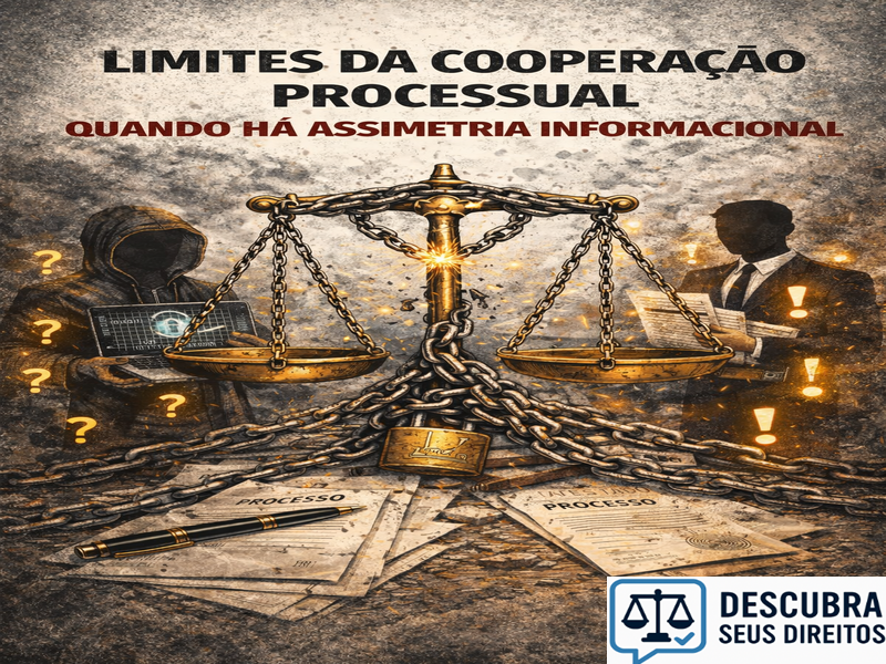 Limites da cooperação processual quando há assimetria informacional