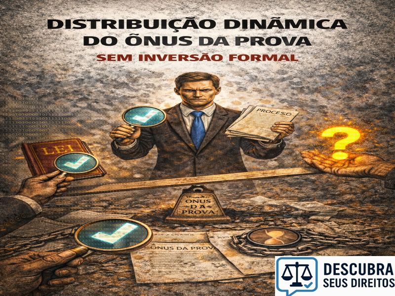 Distribuição dinâmica do ônus da prova sem inversão formal