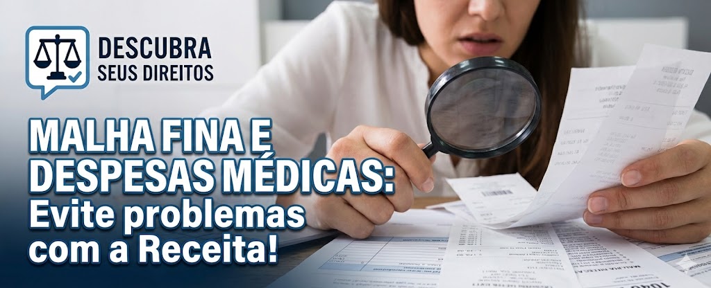 Dedução de Despesas Médicas no IR: o cruzamento da “malha fina” com as notas das clínicas