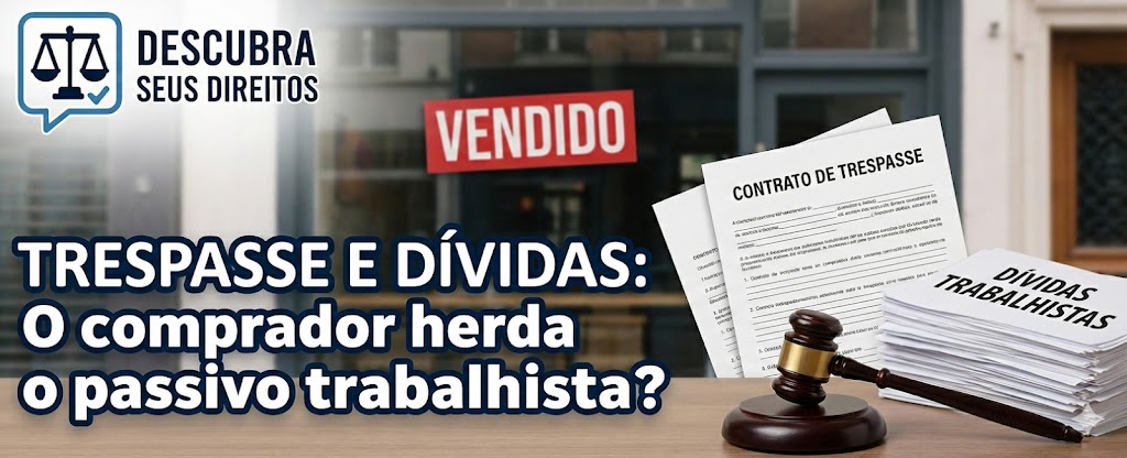 Trespasse (Venda do Ponto Comercial): o comprador herda as dívidas trabalhistas do vendedor?