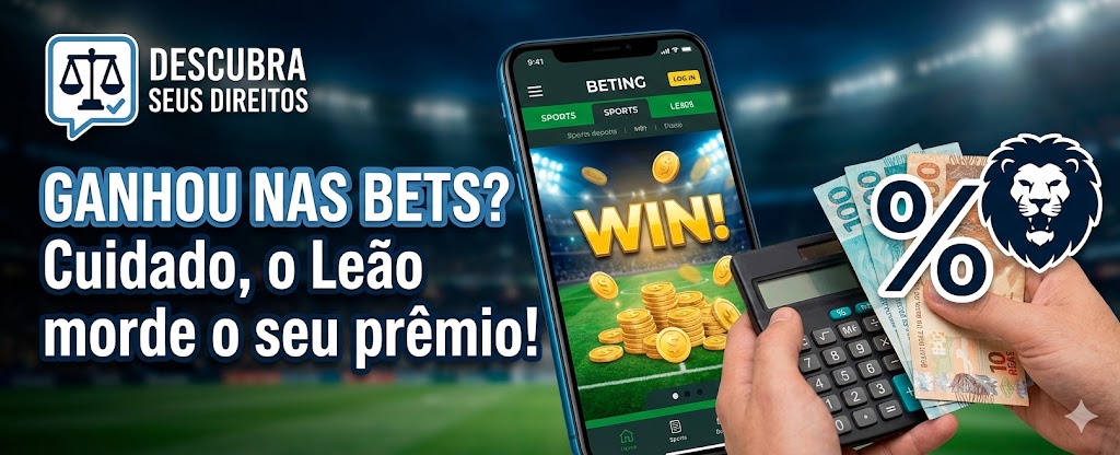 Tributação de Apostas Esportivas (Bets): a retenção na fonte sobre o prêmio líquido