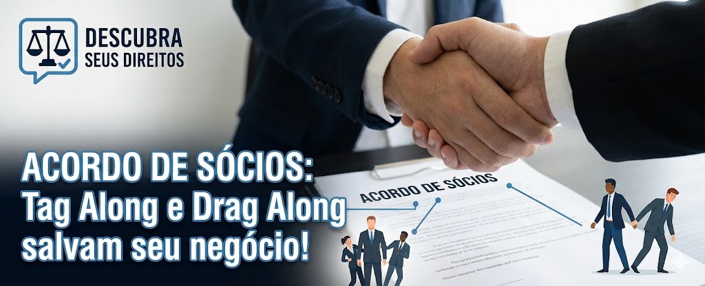 Acordo de Sócios (Quotistas): a importância das cláusulas de Tag Along e Drag Along