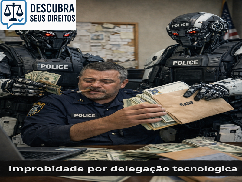 Improbidade por delegação tecnológica