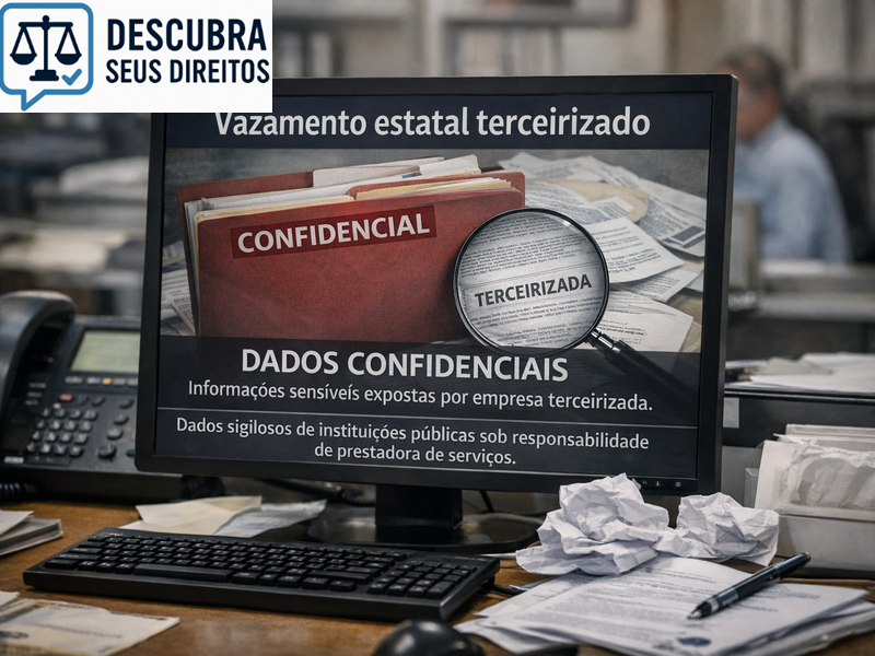Vazamento estatal terceirizado