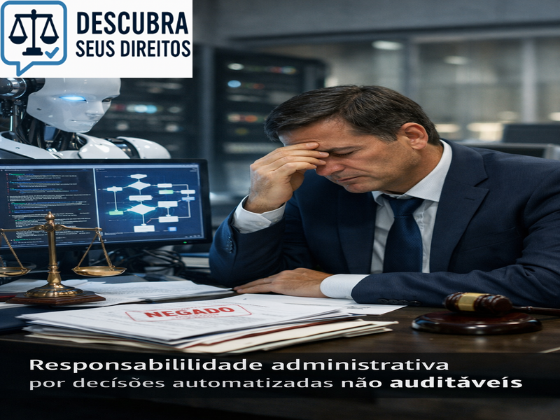 Responsabilidade administrativa por decisões automatizadas não auditáveis