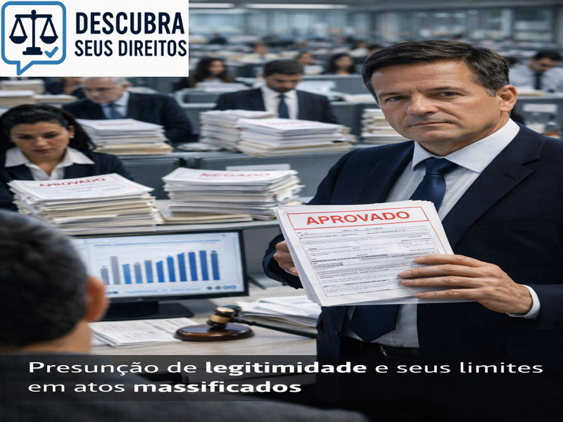 Presunção de legitimidade e seus limites em atos massificados