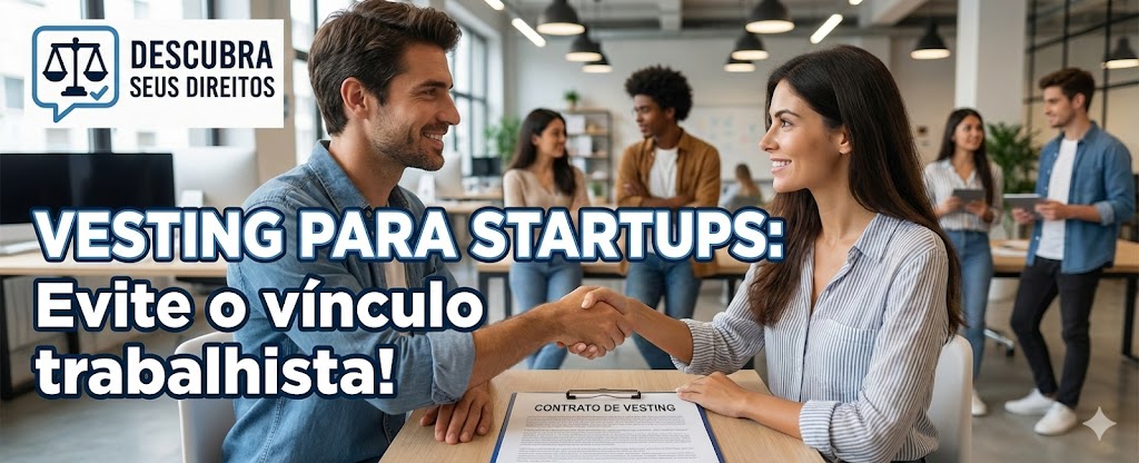 Contrato de Vesting para Startups: como evitar que a participação societária vire vínculo trabalhista