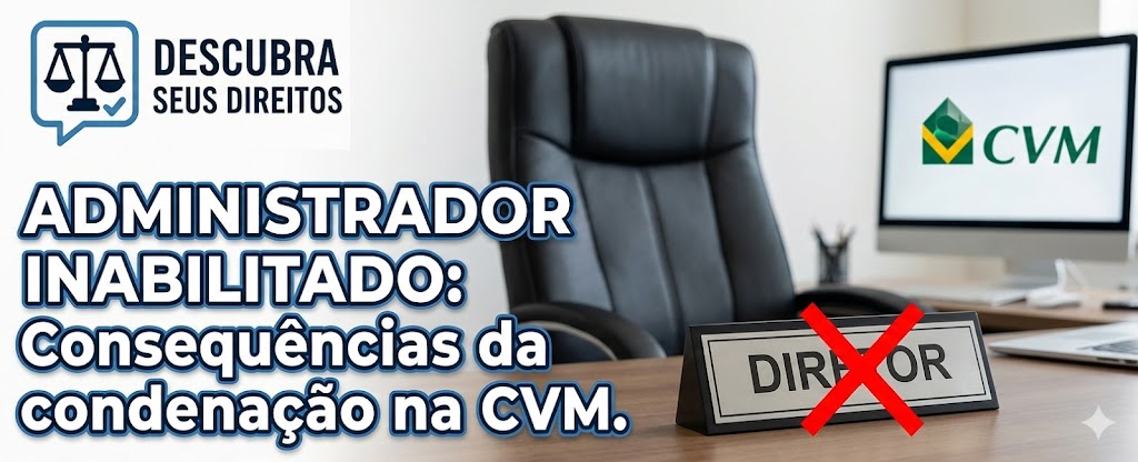 Inabilitação de Administradores: quais são as consequências de condenações na CVM