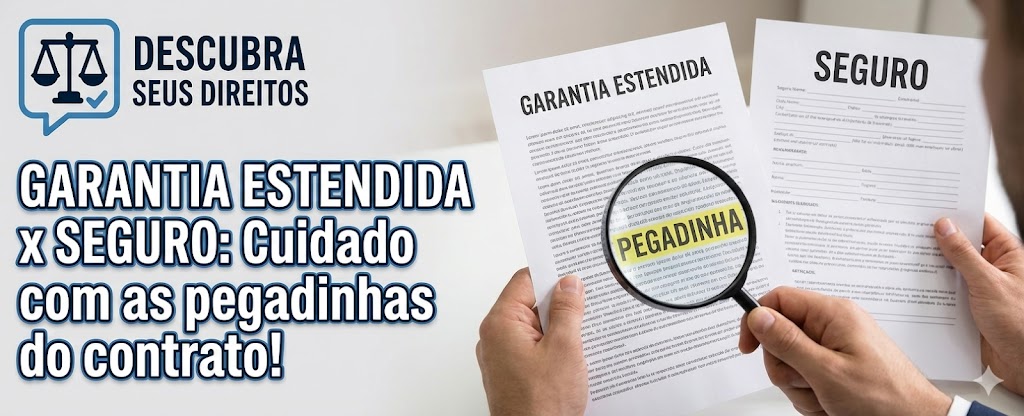 Garantia Estendida x Seguro: as pegadinhas que as lojas não contam