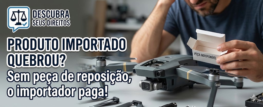 Produtos Importados sem Peça de Reposição: a responsabilidade do importador independente