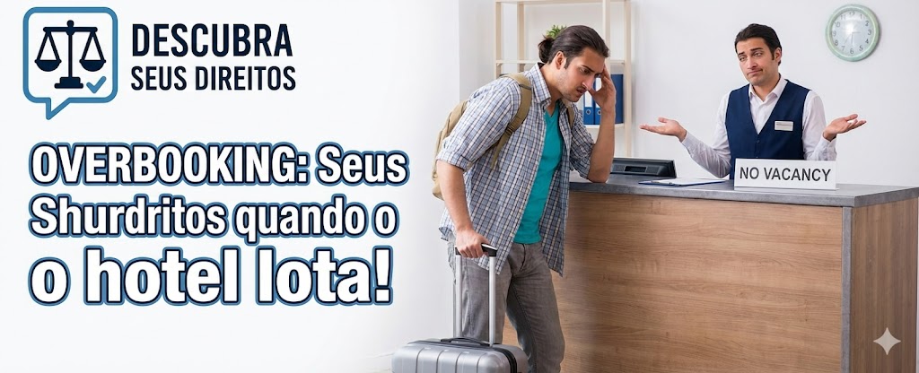 Overbooking em Hotel: direitos do hóspede transferido para acomodação inferior