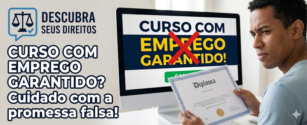 Cursos Livres e Propaganda Enganosa: a promessa de “emprego garantido”