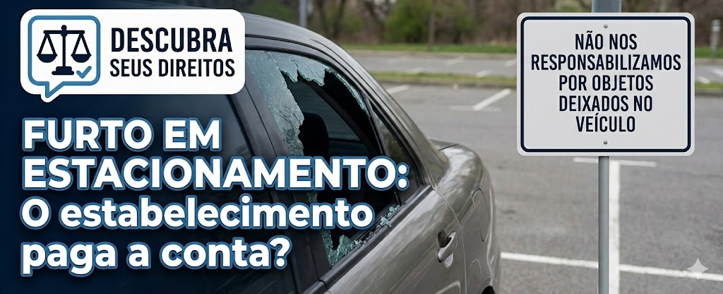 Responsabilidade de Estacionamento Gratuito: o mercado paga se roubarem o carro?