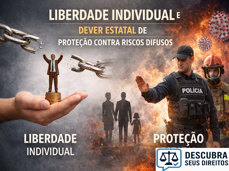 Liberdade individual e dever estatal de proteção contra riscos difusos