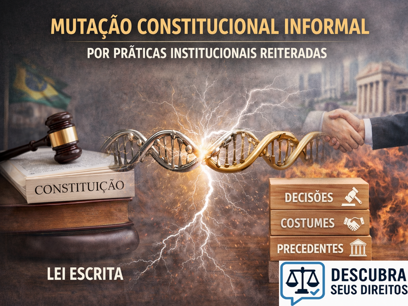 Mutação constitucional informal por práticas institucionais reiteradas