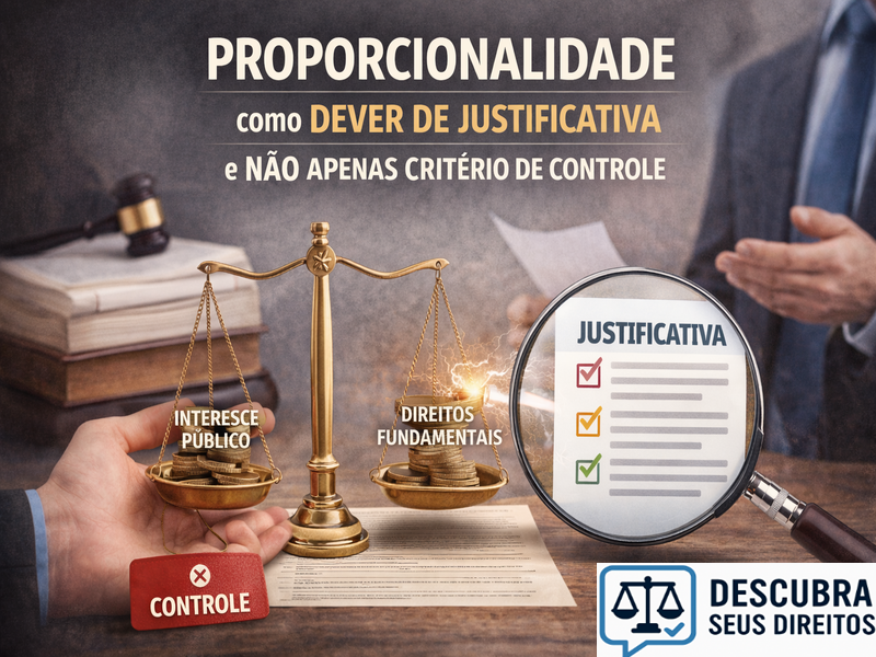 Proporcionalidade como dever de justificativa e não apenas critério de controle