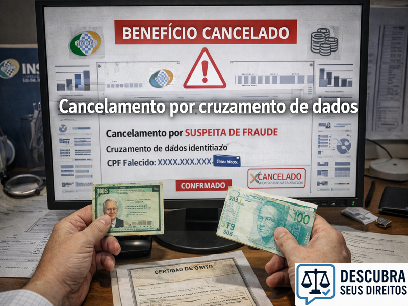 Cancelamento por cruzamento de dados