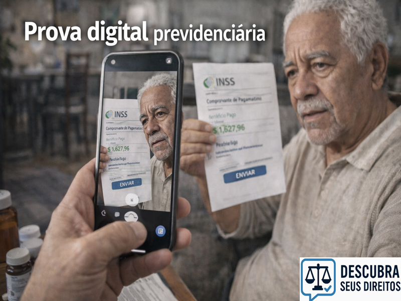 Prova digital previdenciária