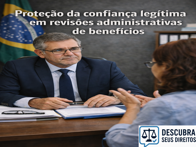 Proteção da confiança legítima em revisões administrativas de benefícios