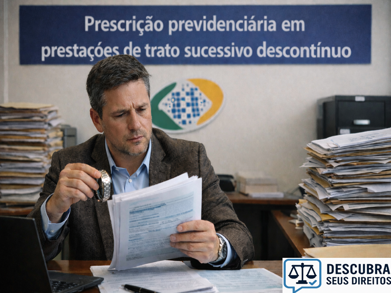 Prescrição previdenciária em prestações de trato sucessivo descontínuo