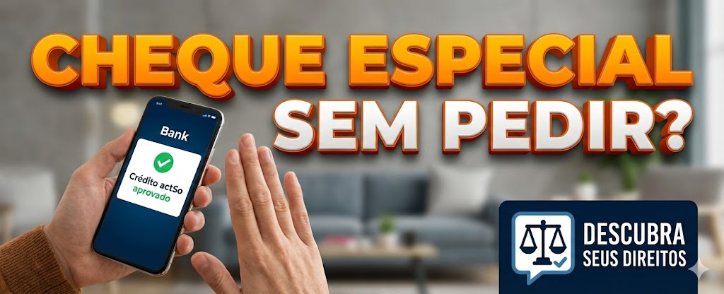 Cheque Especial não Solicitado: o banco deve indenizar pela concessão automática de crédito?