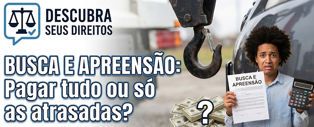 Busca e Apreensão de Veículos: a purga da mora exige pagamento integral ou só das parcelas vencidas?