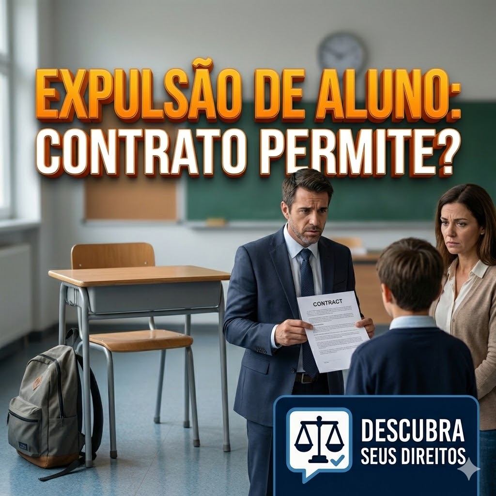 Expulsão de Aluno de Escola Particular: o contrato permite o desligamento por indisciplina?