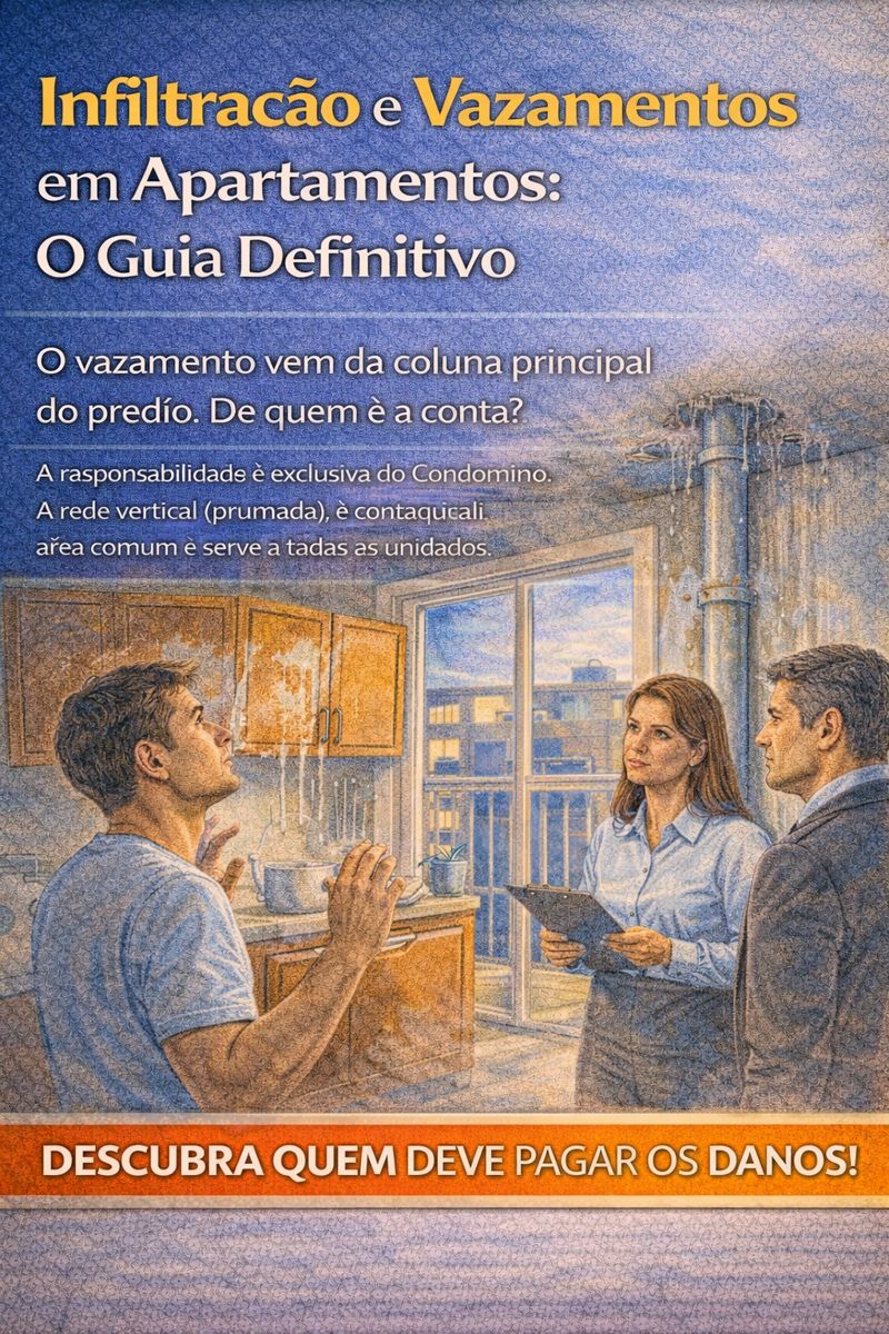 Infiltração e Vazamentos em Apartamentos: O Guia Definitivo