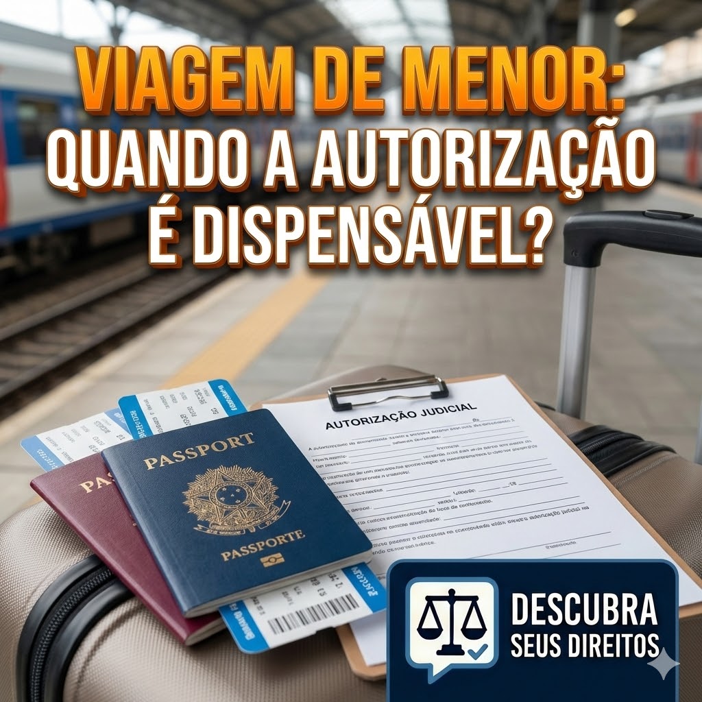Viagem de Menor Nacional: quando a autorização judicial é dispensável
