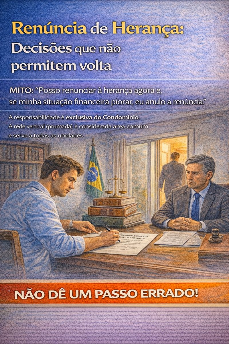 Renúncia de Herança: Decisões que não permitem volta