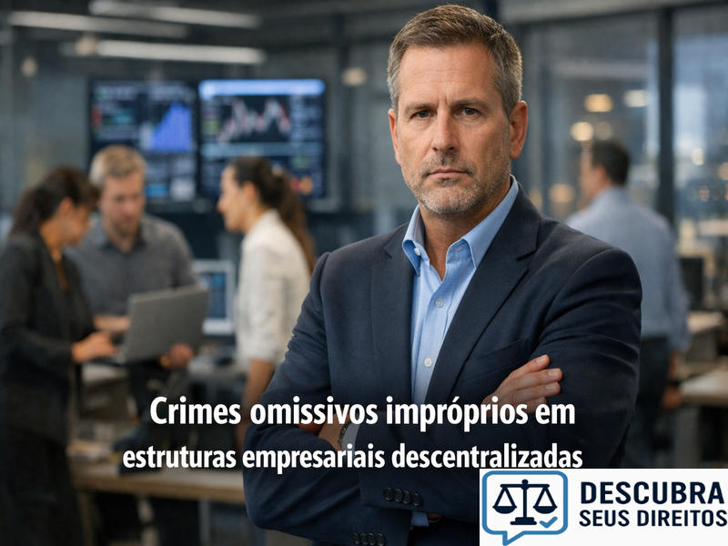 Crimes omissivos impróprios em estruturas empresariais descentralizadas