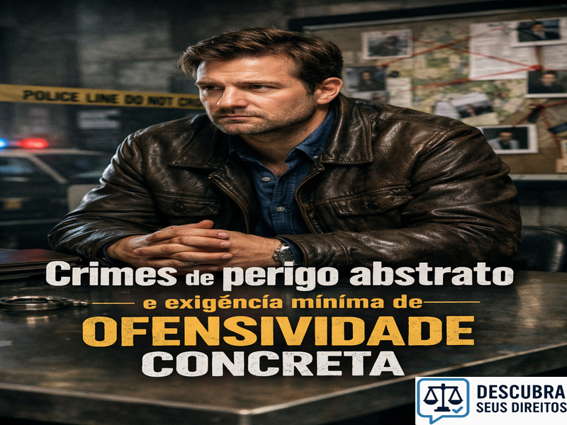 Crimes de perigo abstrato e exigência mínima de ofensividade concreta