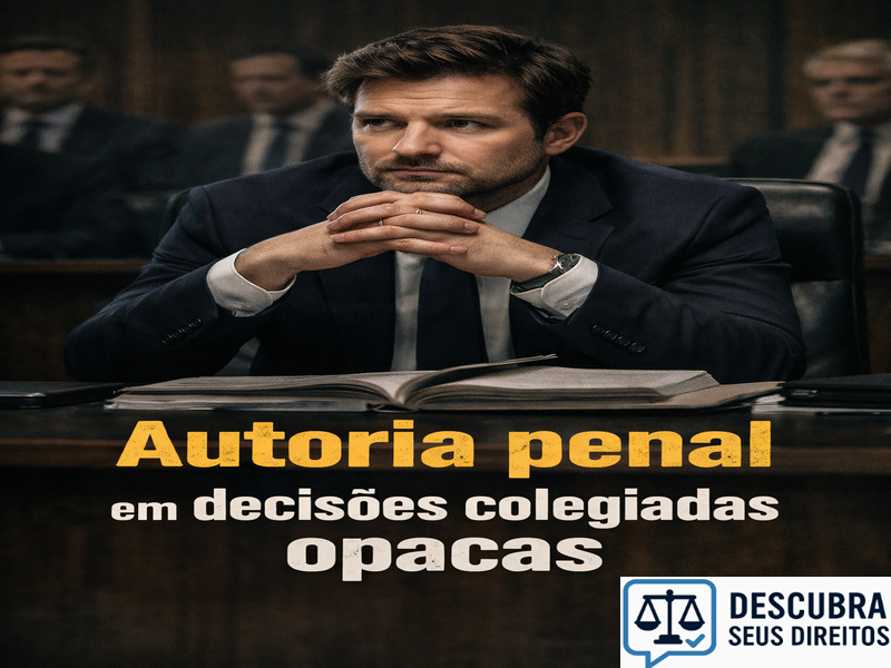 Autoria penal em decisões colegiadas opacas
