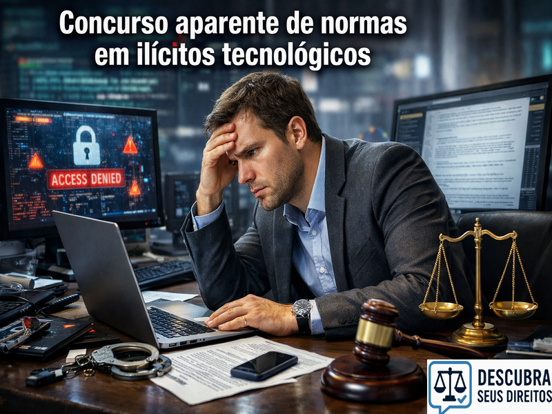 Concurso aparente de normas em ilícitos tecnológicos