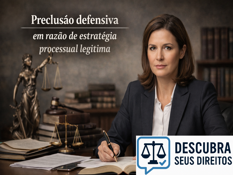Preclusão defensiva e estratégia processual legítima