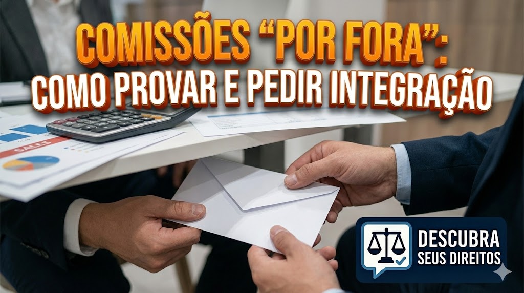 Comissões “por fora” (gueltas): como provar na Justiça e pedir a integração