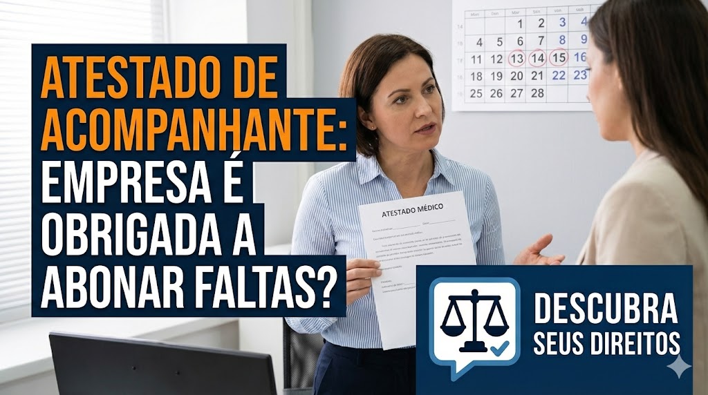 Atestado de Acompanhante: a empresa é obrigada a abonar faltas para levar filho ou pais ao médico?