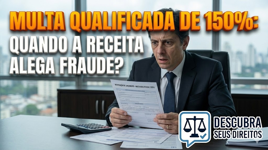 Multa Qualificada de 150%: quando a Receita alega fraude para dobrar a punição fiscal