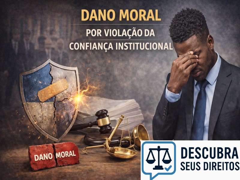 Dano moral por violação da confiança institucional