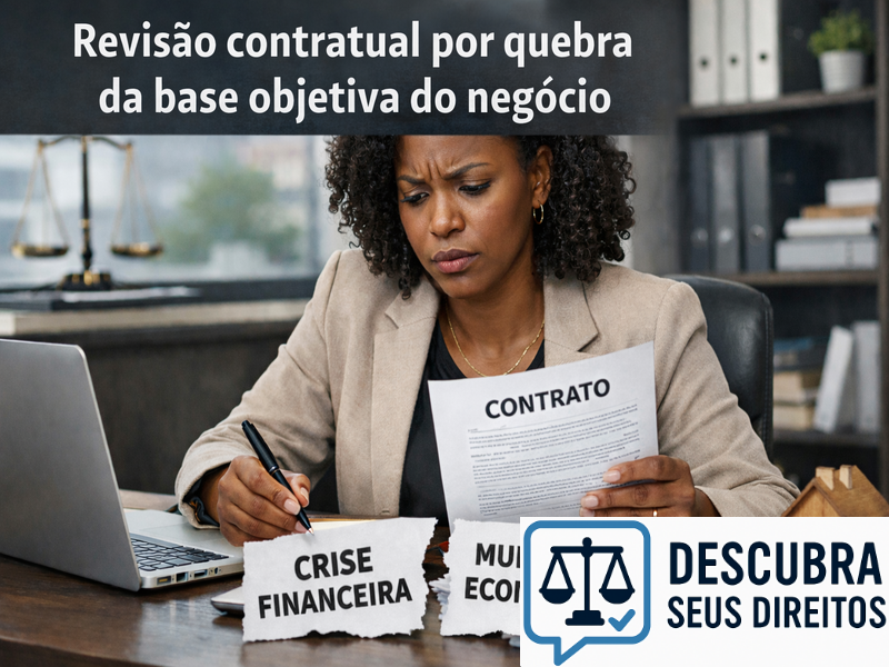 Revisão contratual por quebra da base objetiva do negócio