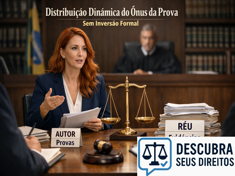 Distribuição dinâmica do ônus da prova sem inversão formal