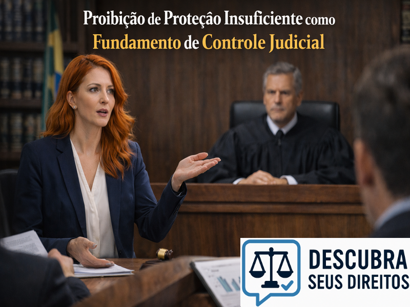 Proibição de proteção insuficiente como fundamento de controle judicial