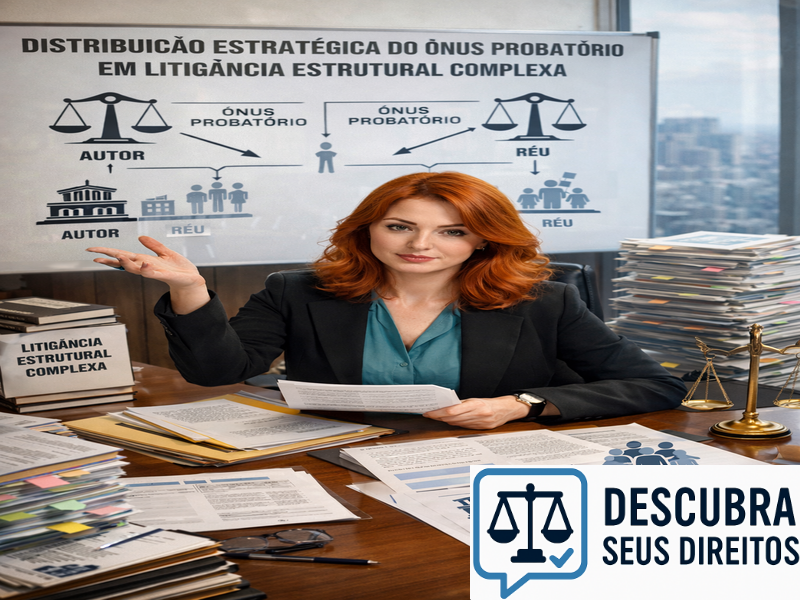 Distribuição estratégica do ônus probatório em litigância estrutural complexa