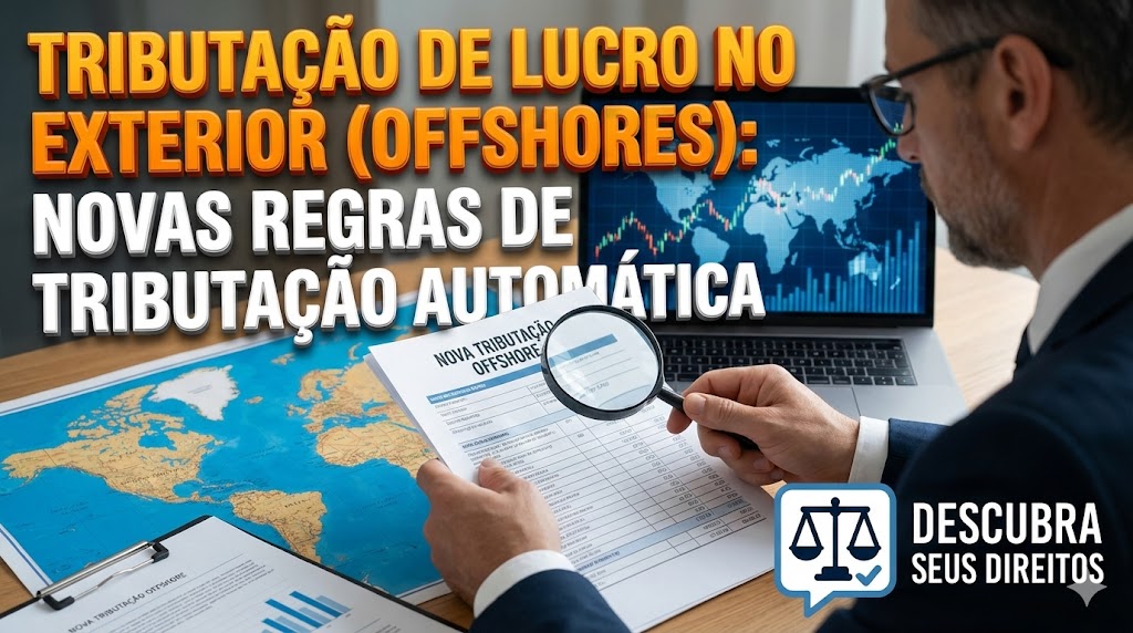 Tributação de Lucro no Exterior (Offshores): as novas regras de tributação automática de controladas